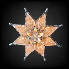 Albero stella acrilico