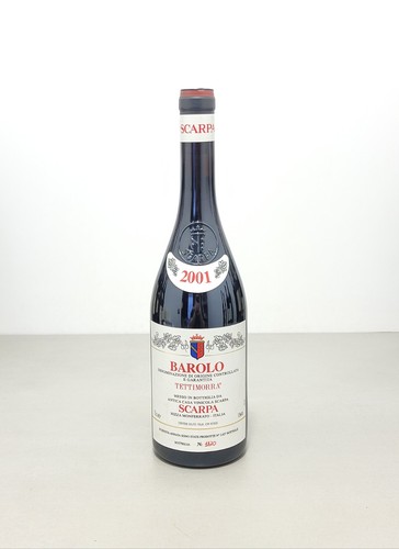 Barolo scarpa tettimorra 2001 - scarpa,
