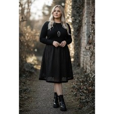 Gonna midi pizzo con - pizzo,