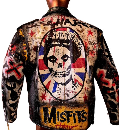 Giacca bikers punk rock