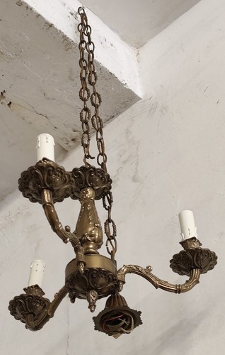 Lampadario epoca vintage 3 - lampadario,