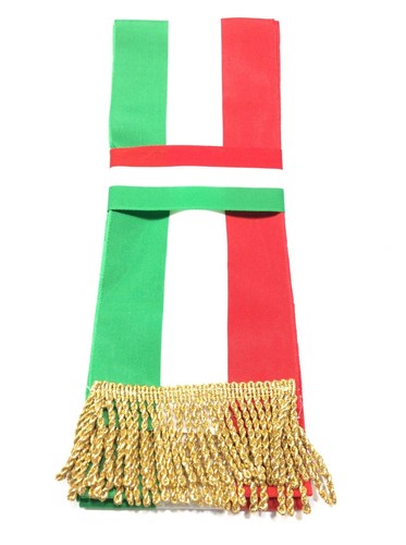 Fascia tricolore italiana - fascia,