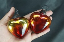 Antica coppia di decorazioni