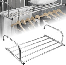 Stendino Da Balcone Allungabile 42-66Cm Appendibile Estensibile in Acciaio Inox