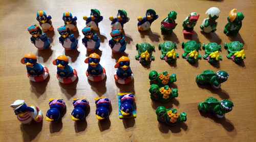 Lotto tartarughe pinguini - lotto, 32