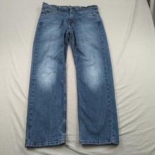 Jeans Levis uomo 34x32 blu 569