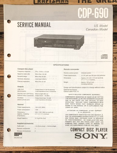 Sony cdp 690 - lettore, cd