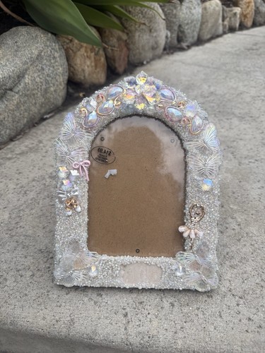Photo frame crystals and - photo, frame,crystals
