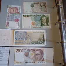 Banconote Italiane In Lire Da Collezione Alta Conservazione Lotto Z44
