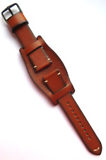 FOSSIL Original Cinturino In Pelle Marrone FS5243 Con Sottostrato 22