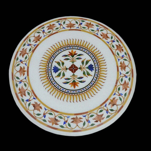 Tavolo marmo bianco caffè - tavolo, 30"