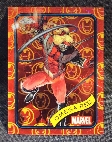 2025 topps marvel chrome iron - topps,