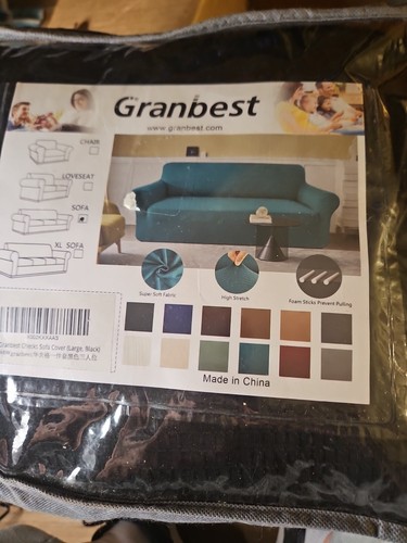 Copridivano granbest nero - copridivano,