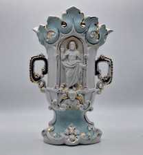Antico vaso ceramica Cristo
