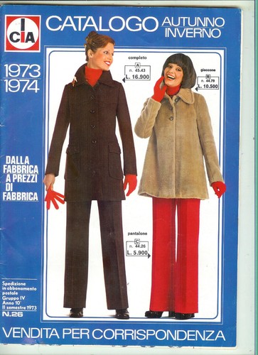 Catalogo cia 1973 1974 - cia, vendita