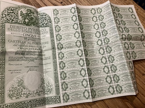 Cedola debito pubblico - cedola,