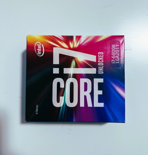 Intel core 6800k - intel, cpu
