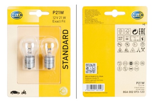 Hella lampadina luce di - 2x,