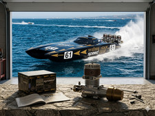  Motore WEBRA .61 Marine -