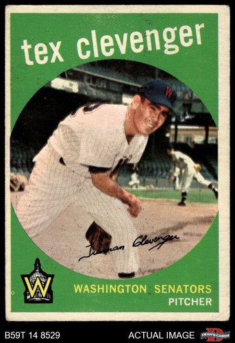 1959 topps 298 tex - 1959, #298