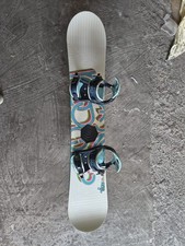 Rossignol Sonar 143 cm Snowboard + Attacchi Rossignol Gala M Donna Ragazza Girl