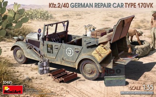 Miniart kfz 40 german - 1:35, kfz.2/40