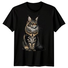 T-shirt uomo Maine Coon gatto