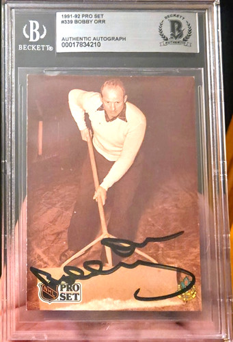 Bobby orr firmato 1991 - firmato, 1991-92