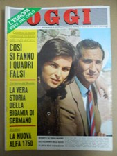 OGGI n�4 1968 Alfa 1750