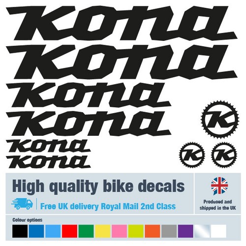 Kona decalcomania etichette - kona, decalcomania/etichette