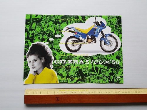 Gilera sioux 1992 depliant - gilera, 50