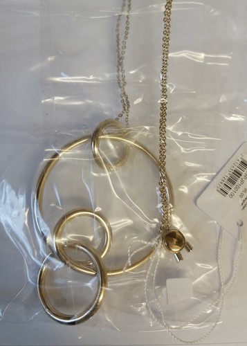 Collana calvin klein tono - tono, oro