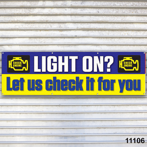 Luce accesa insegna - luce, accesa?