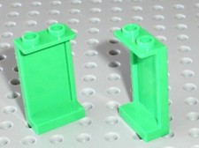 2 x LEGO CITY BtGreen Panel