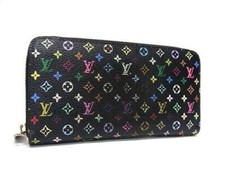 LOUIS VUITTON M93754 Monogram Portafoglio Insolite Portafoglio Lungo Noir Sen...