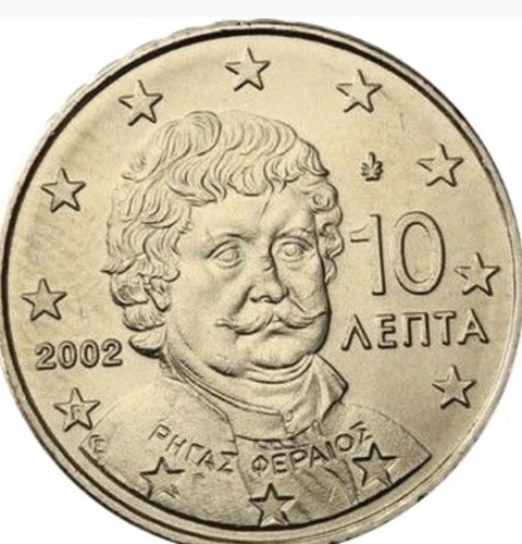 Grecia 2x moneta 10 - grecia,
