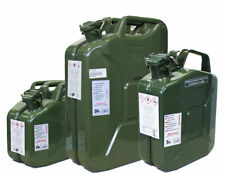 TANICA BENZINA OMOLOGATA IN METALLO TANICHE TRASPORTO CARBURANTE 5 10 20 LITRI