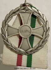 ESERCITO ITALIANO MEDAGLIA A CROCE PER LE MISSIONI DI PACE UNIFIL