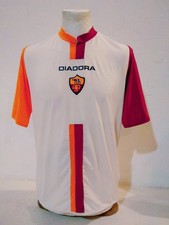 AS ROMA 2008/09 DIADORA COPPA UEFA rara maglia originale versione Coppa Uefa