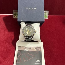 OROLOGIO FEICE NERO ACCENTATO