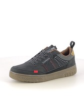 Sneakers stringate uomo nero