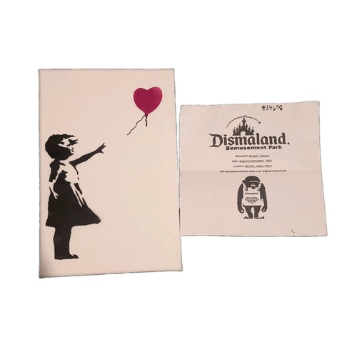 Banksy originale firmato 2015