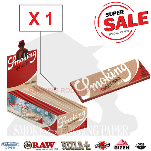 Cartine smoking marrone - , più