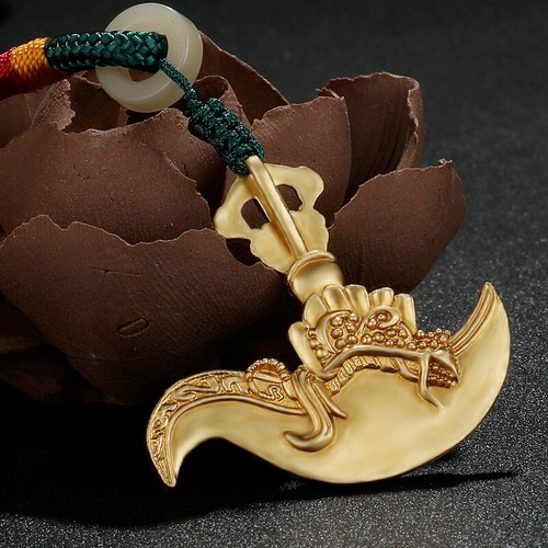Collana oro beata tibetana - collana, d'oro