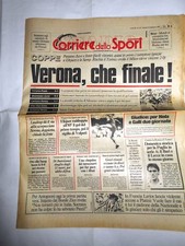 CORRIERE SPORT 19/9/85 COPPA