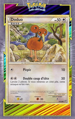 Doduo hs04 indomptable - -,