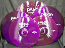 Set piatti pesanti Paiste Color Sound 900 viola 5 pezzi/ingranaggio gratuito/modello-194HXTE/nuovo