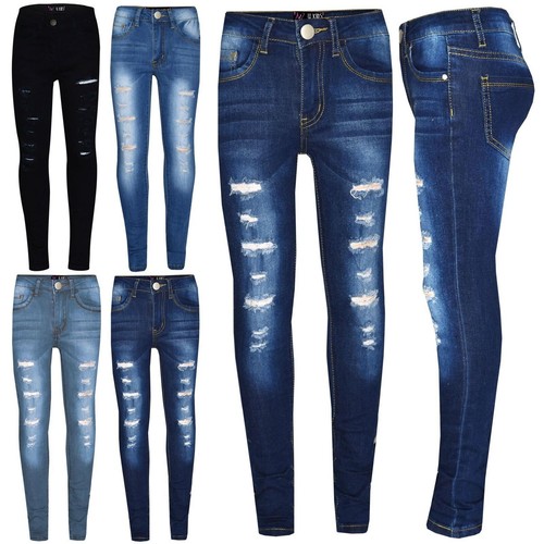 Bambini jeans denim - denim, strappato