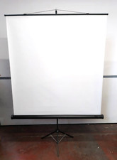White Projector cover with Tripod 150 cm X 155 cm  / Telo proiettore bianco