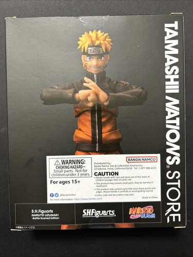 Naruto uzumaki figuarts - uzumaki, sh